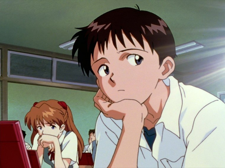 Синдзи Икари с куржеой