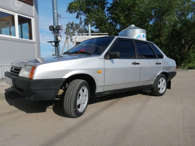 ВАЗ 21099 Сток серая