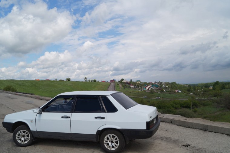 ВАЗ 21099 С черной крышей