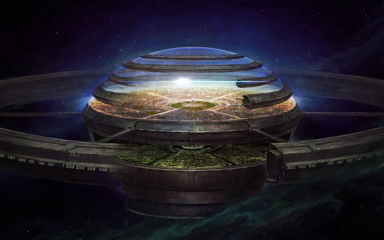 Вид с космоса