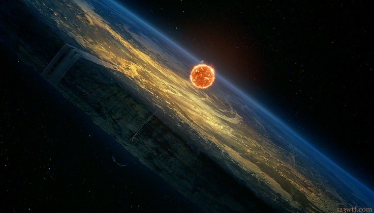 Планета земля плоская доказательства