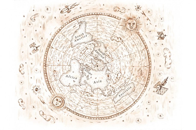 Глобус плоскоземельцев