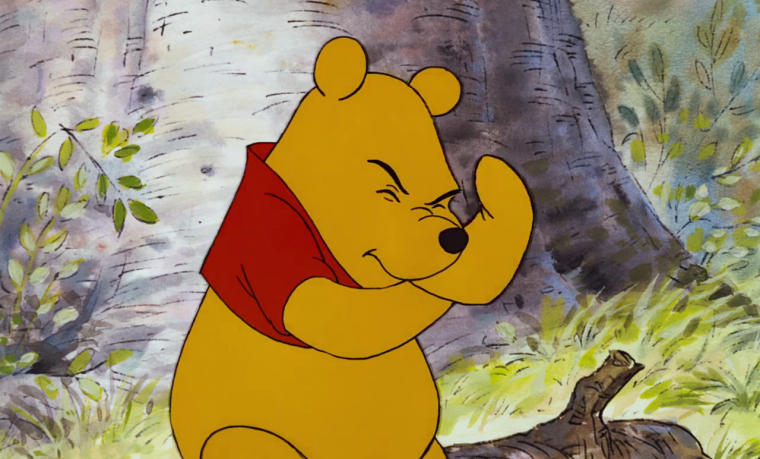 Винни пух думает