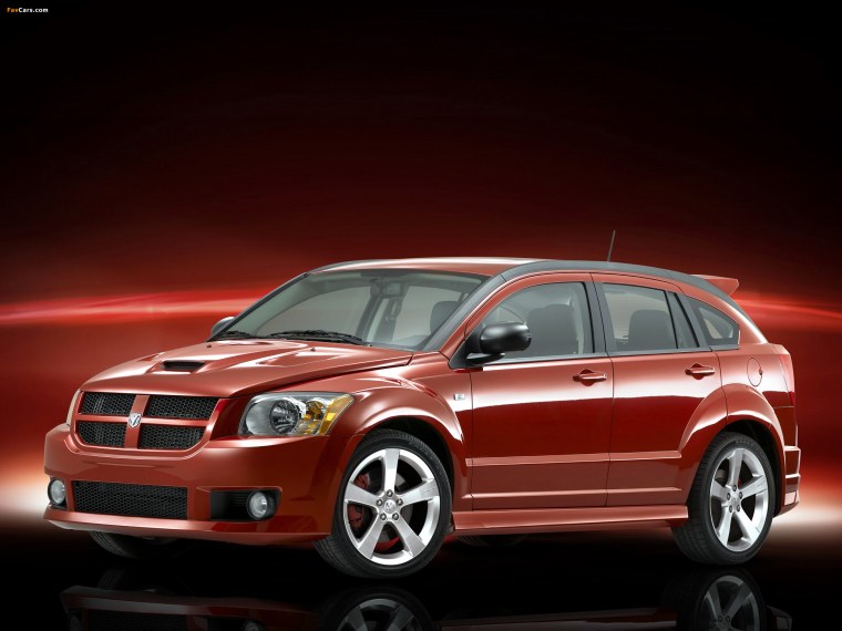 Додж Калибр красный универсал