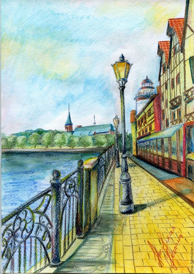 Городской пейзаж для детей