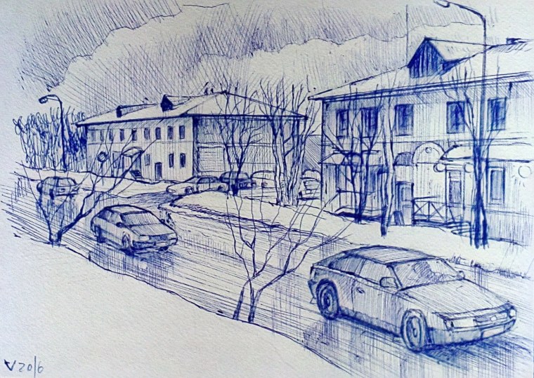 Перспектива рисунок