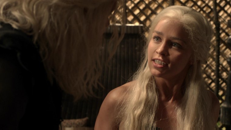 Эмилия Кларк и Кхал Дрого