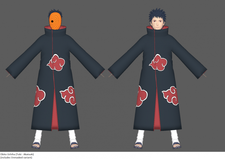 Плащ Акацуки Тоби