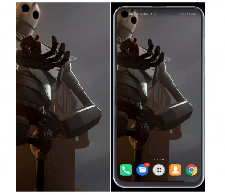 Обои для Honor 20 под камеру