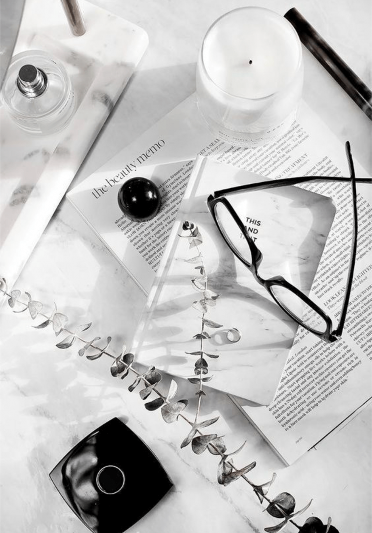 Красивые обои Эстетика белые