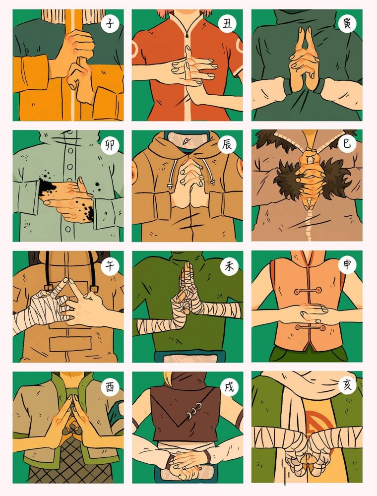 Техники из Наруто