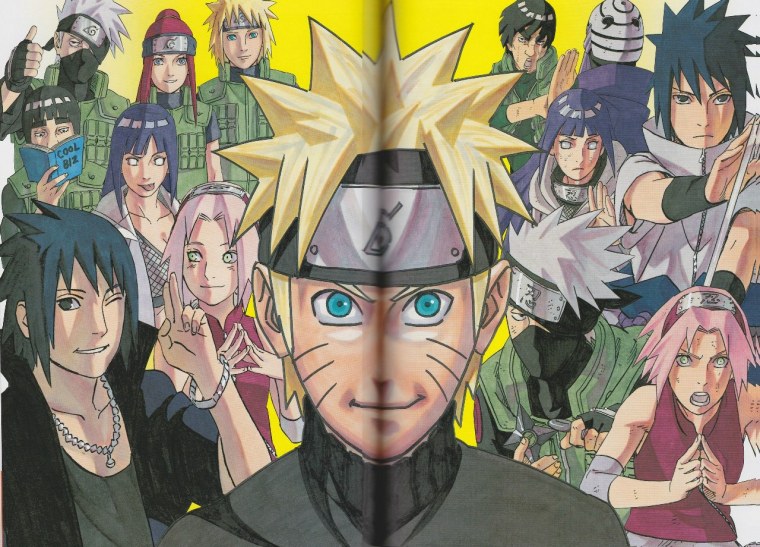 Наруто артбук 3