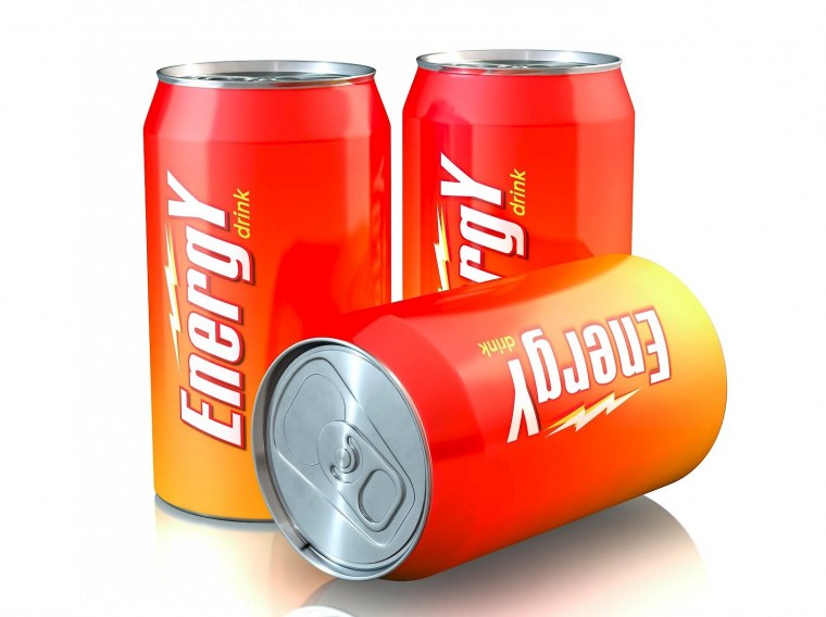 Энергетик на прозрачном фоне