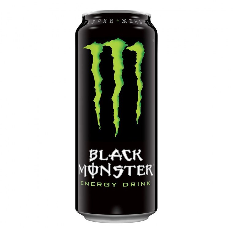 Энергетический напиток "Black Monster" 0.449л.