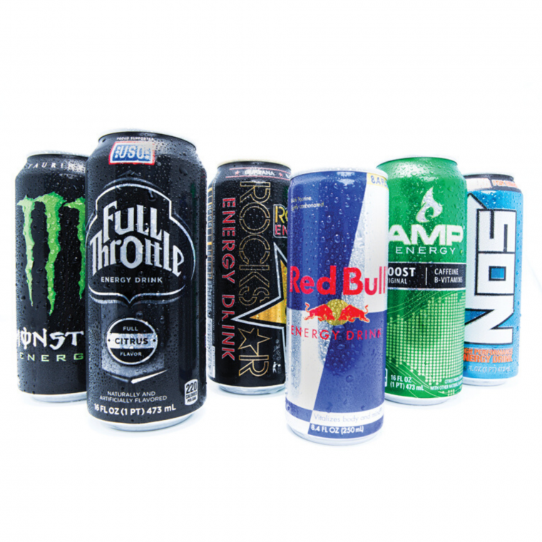 Первые энергетические напитки