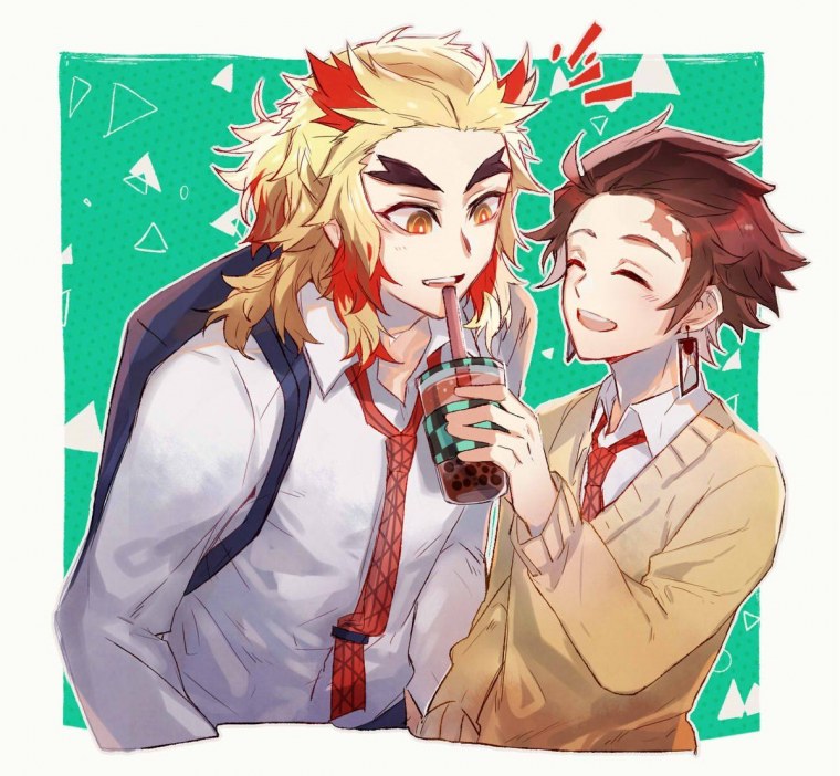 Ренгоку и Танджиро