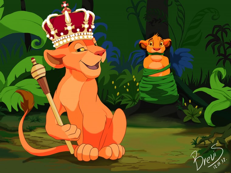 Король Лев Симба Львенок