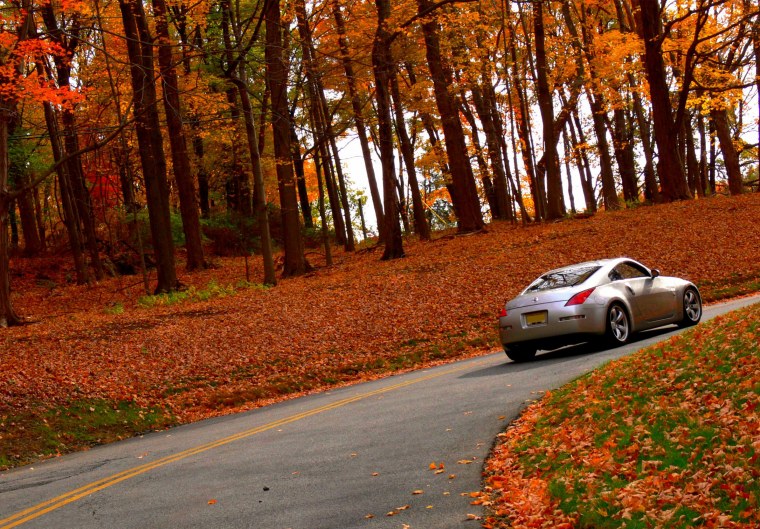 Авто осенью