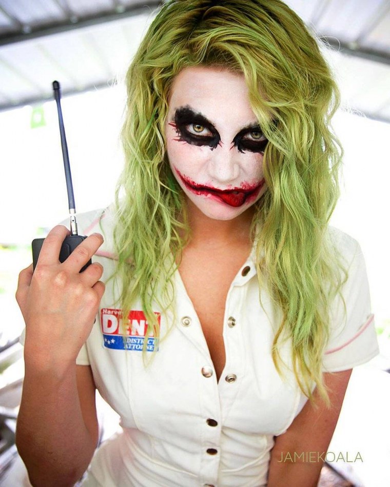 Пейтон в образе Джокера