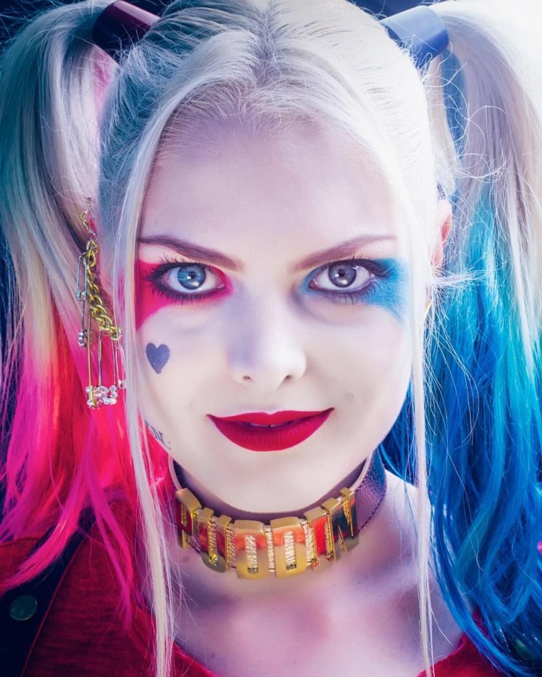 Харли Квинн Марго Робби макияж
