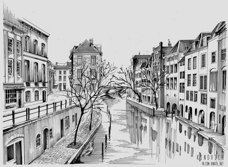 Город карандашом