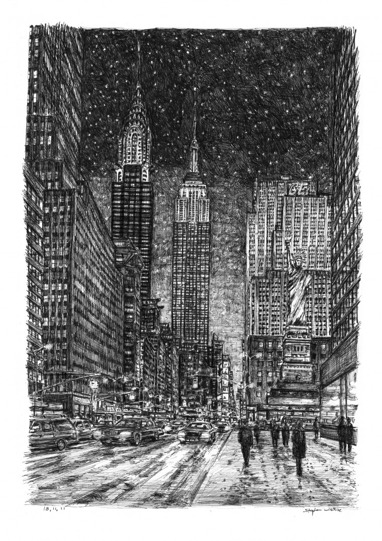 Эскиз города