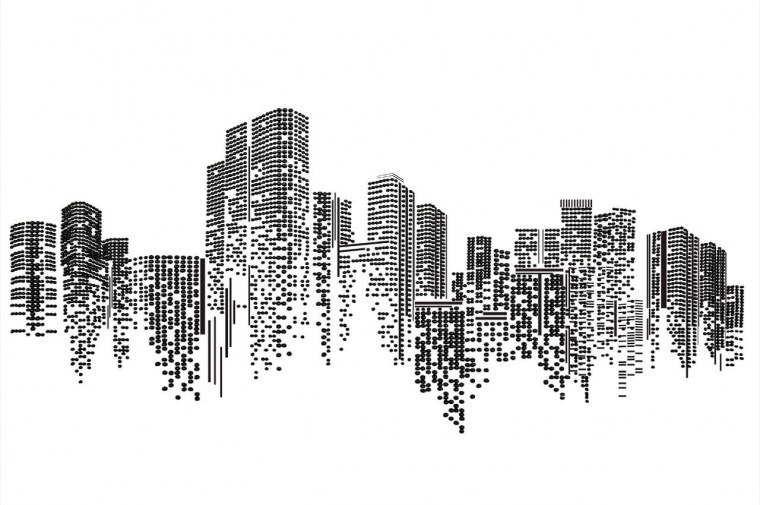 Город вектор