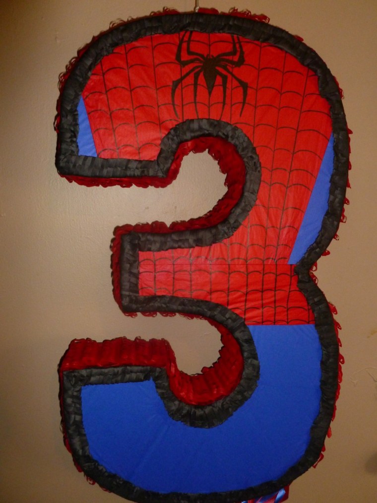 Цифра 5 человек паук