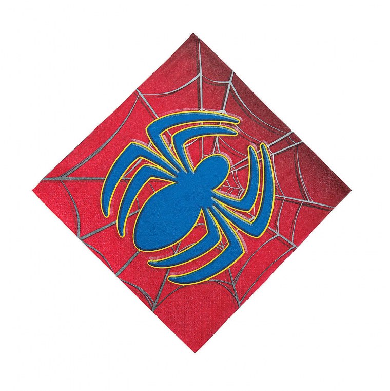 Снежинка в стиле Spider man