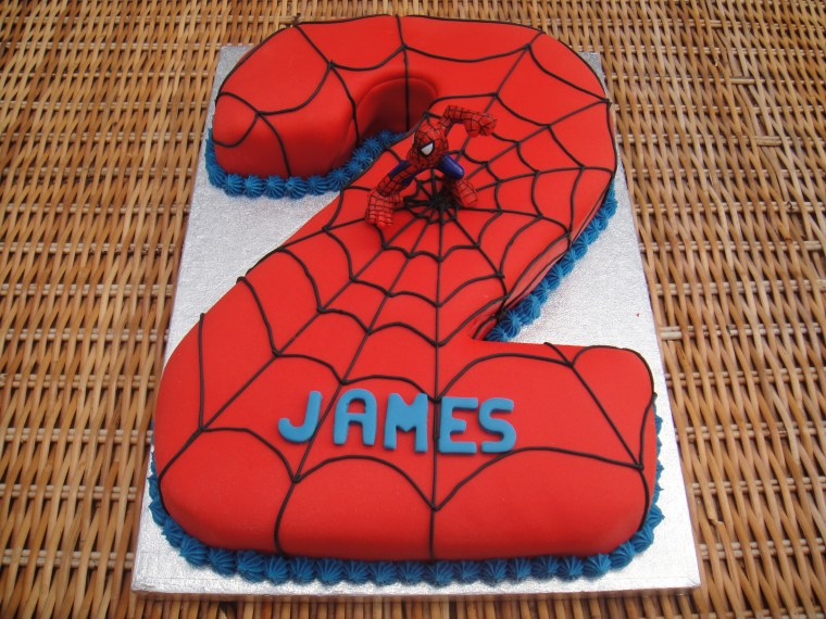 Пряник человек паук топер