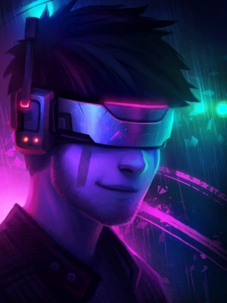 Аватарки киберпанк