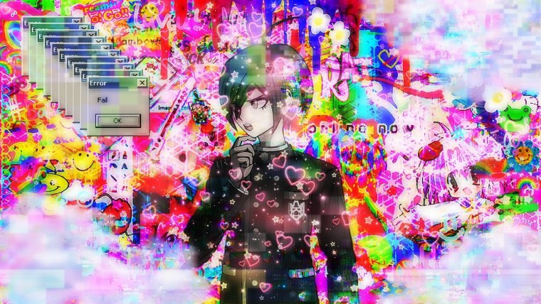 Glitchcore аниме