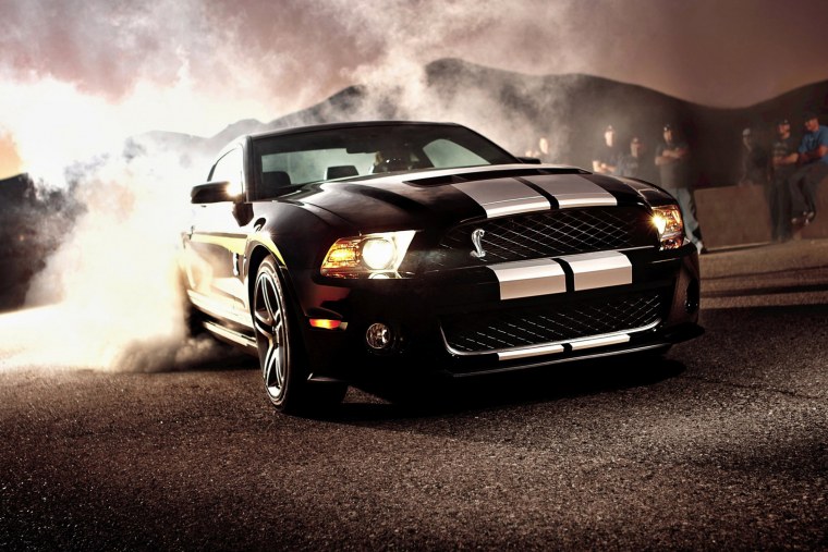 Ford Mustang gt 500 Shelby черный