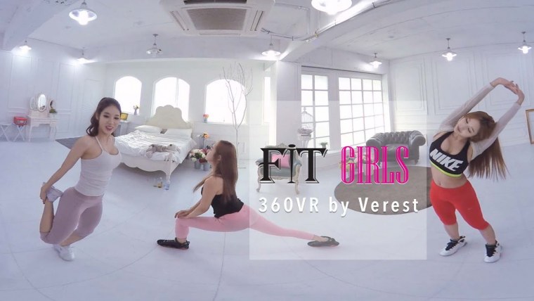 360 Градусов видео девушки