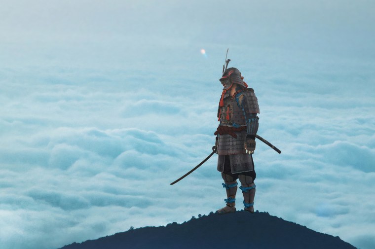 Самурай Ронин тату