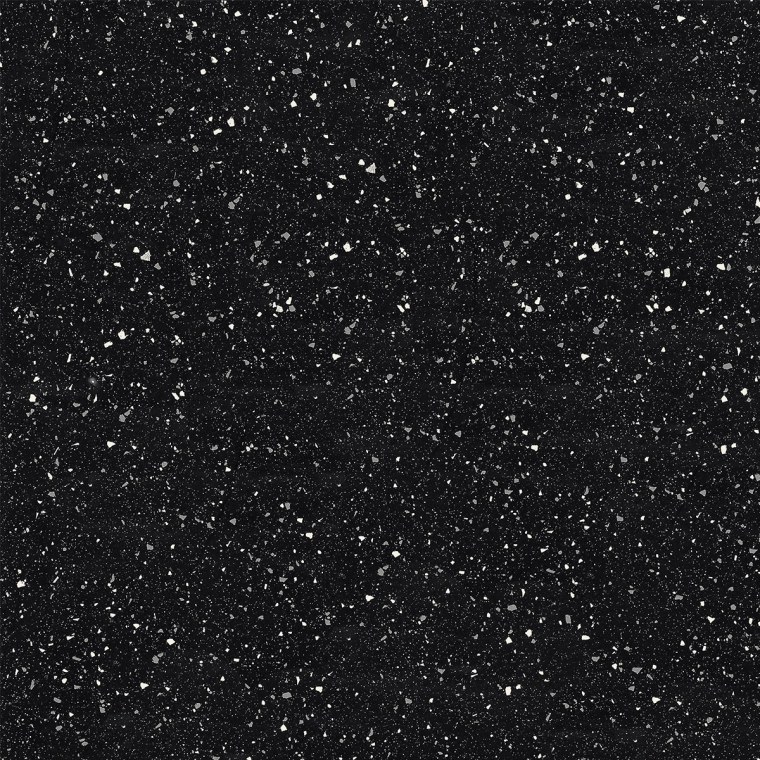 Черный однотонный