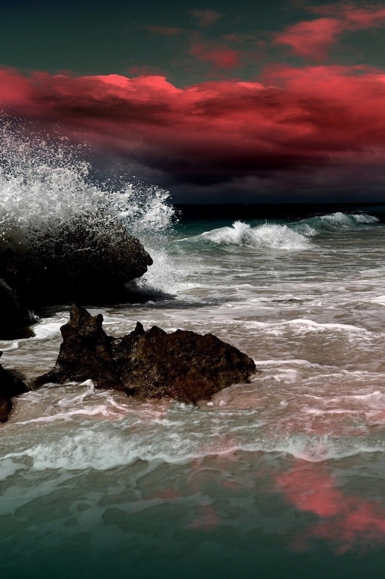 Море волны шторм