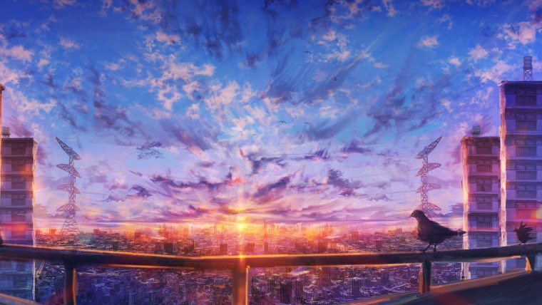 Аниме закат