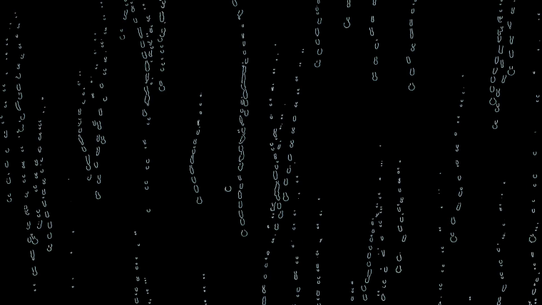 Капли дождя на черном фоне
