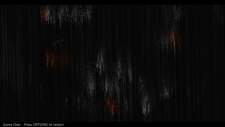 Дождь на черном фоне