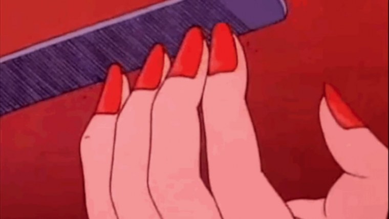 Ногти гиф анимация