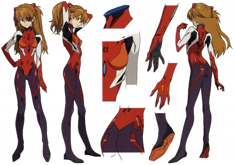 Как нарисовать Еву из Евангелиона