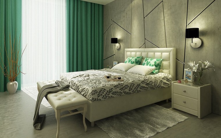 Аскона кровать изумруд