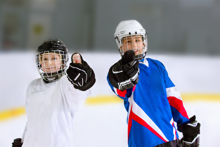 Дети хоккеисты