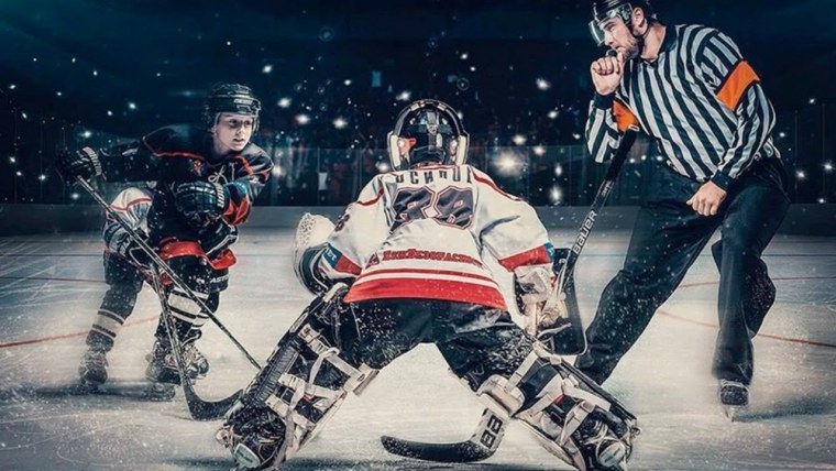 Шайба "хоккеист"