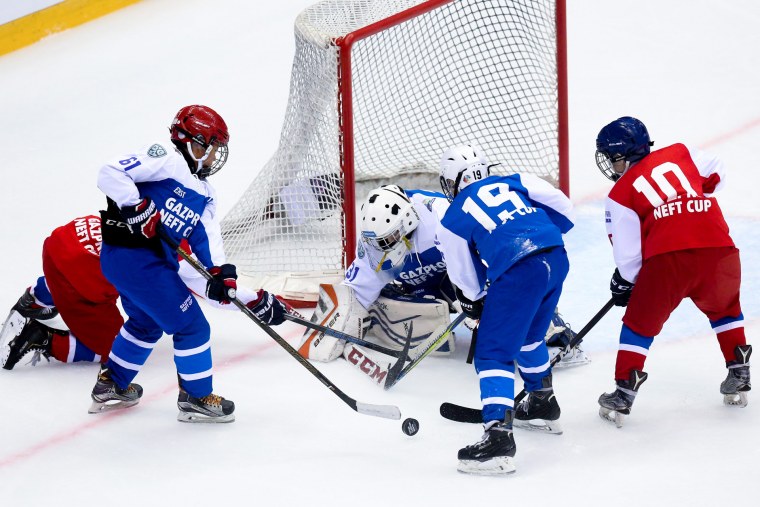 Хоккей дети