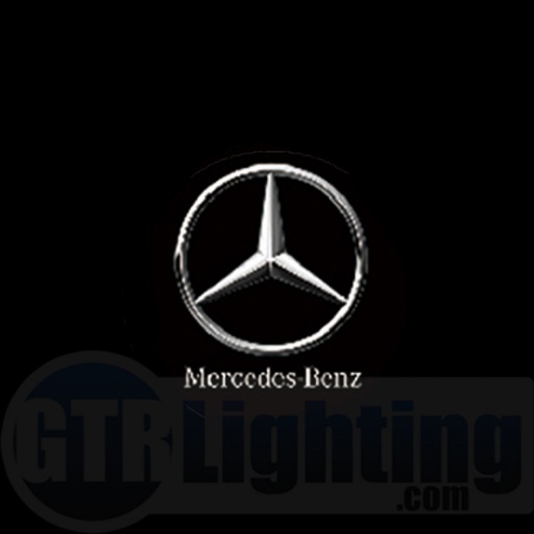 Мерседес Бенц логотип черный