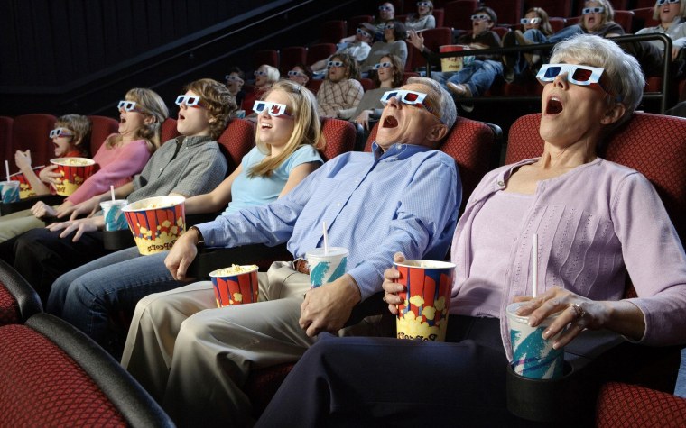 Попкорн в кинотеатре