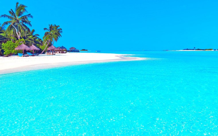 Райский остров пляж