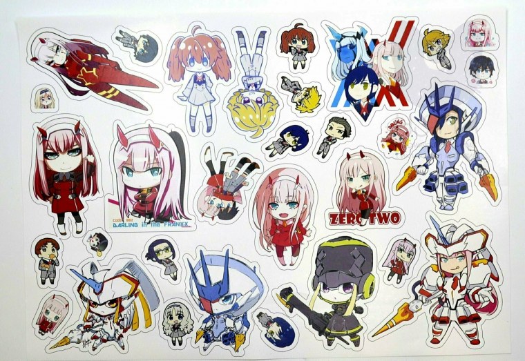 Наклейки с 002 милый во Франсе